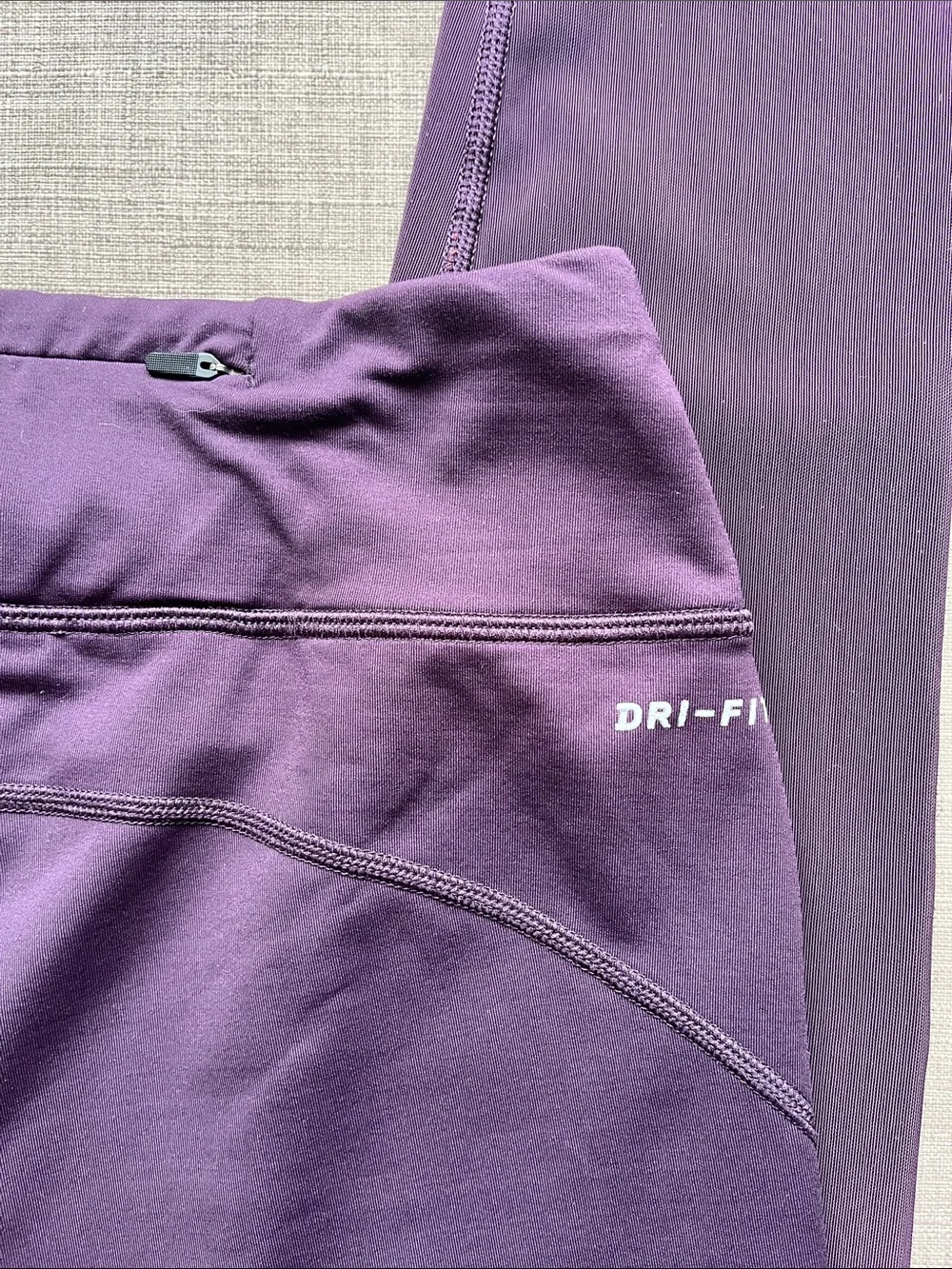 Nike Running Dri-Fit Sheer Full Length Leggings Athletic Purple S